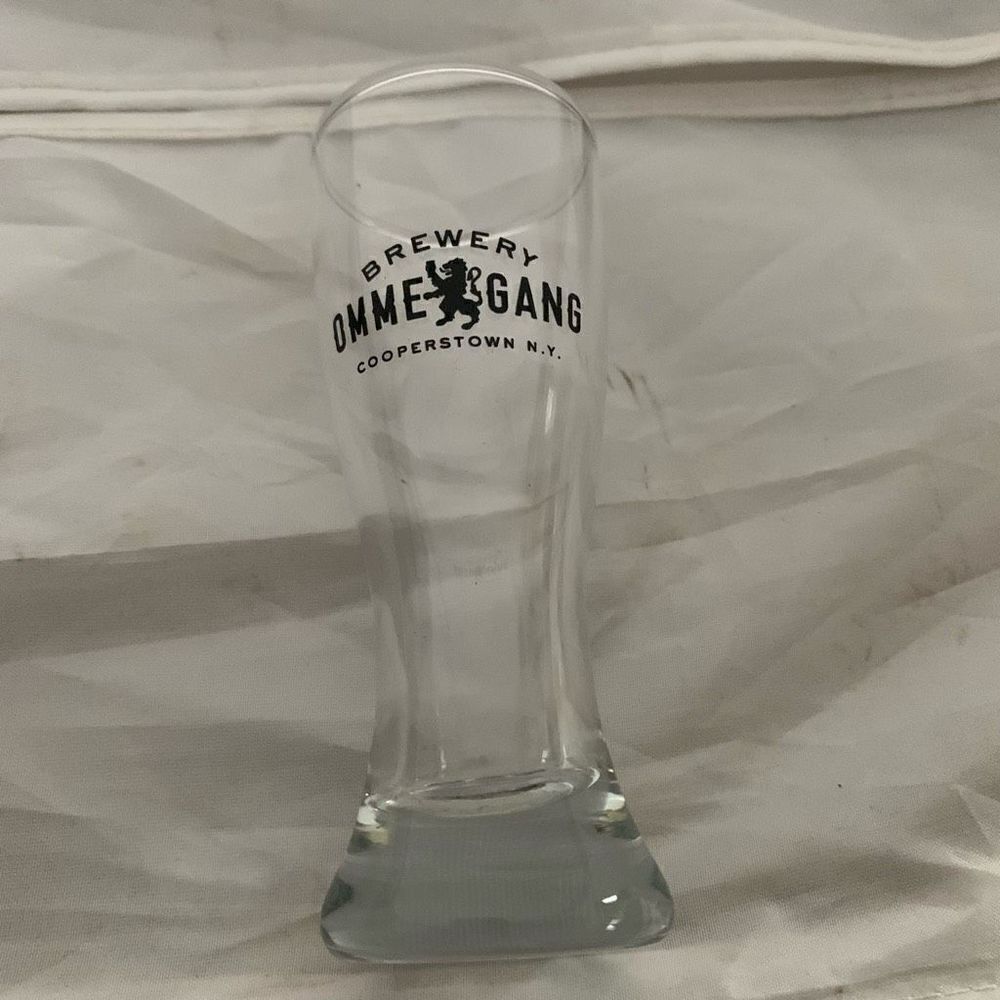 Omme Gang Brewery Cooperstown New York Small Barware Glass